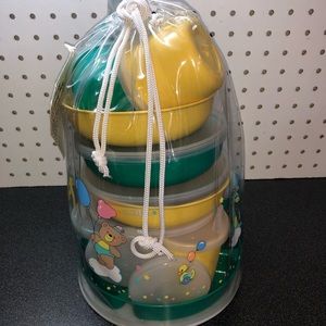 1995 Vintage Luv n Care 27 Piece Feeding Set - NWT